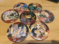 鬼滅の刃 原画展 缶バッジ 7点セット 原作