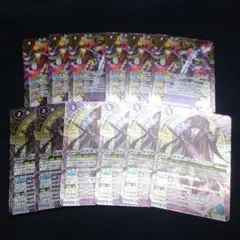 冥府神王カヴァリエーレ・バッカス&創界神ディオニュソス限定プロモ各6枚セット。