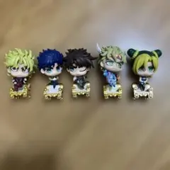 ジョジョコレ カプセルフィギュア WORLD EDITION 5個セット