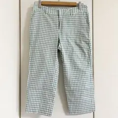 ROPE PICNIC ロペピクニック パンツ グリーン ギンガムチェック