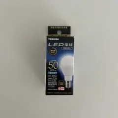 TOSHIBA LED電球 小形電球50W形相当 昼光色 調光器対応
