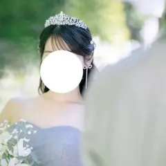 ティアラ 結婚式 ブライダルアクセサリー シルバー 花嫁 卒花 挙式