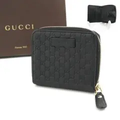 ✨Aランク✨　GUCCI ミニ財布　マイクロGG インターロッキング　GGロゴ