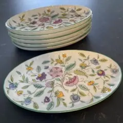 MINTON Haddon Hall オーバルプレート 6点セットのサムネイル