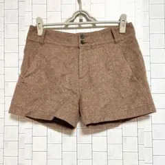 ジャーナルスタンダード 【40】 ウールショートパンツ 日本製 キュプラ ミニ丈のサムネイル