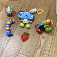 カラフルな動物モチーフおもちゃセット　まとめ売り