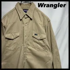 wrangler ラングラー　長袖　ウエスタンシャツ　vintage 32