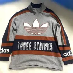 希少 90s デサント製 アディダス ヴィンテージ スウェット L-Oサイズ