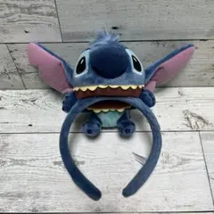 美品✨スティッチ ✨ディズニーシー✨ぬいぐるみカチューシャ