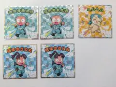 忍たま乱太郎マンチョコ 乱太郎 きり丸 ヘムヘム