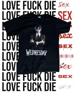 【即決価格】NETFLIX ウェンズデー Tシャツ HANA 【即購入OK】