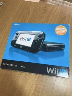 極美品　Nintendo Wii U 本体 プレミアムセット32GB ブラック