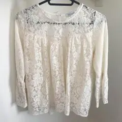 新品！総レース ブラウス