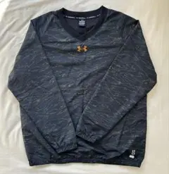 アンダーアーマー シャカシャカ vジャン 長袖 野球 黒 ブラック Mサイズ