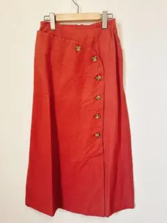 【美品】AVANLILY ラップスタイルセミフレアスカートのサムネイル