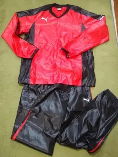 PUMA ピステ・ウィンドブレーカー 赤黒