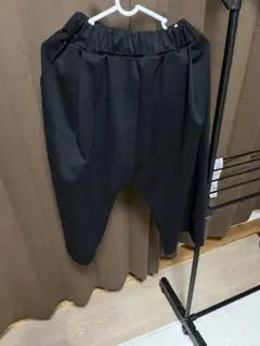 minsobi クロップドワイドイージーパンツ