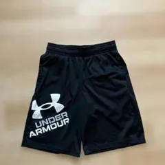 Under Armour ハーフパンツ ●150●YLG 黒●野球●サッカー