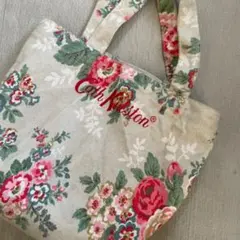 キャスキッドソン　花柄　トートバッグ　ミニバック　サブバック