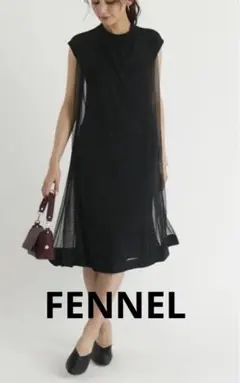 ヤマダヤ　FENNEL フェンネル　ワンピース　ノースリーブ