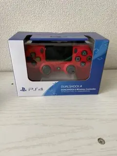 【PS4】ワイヤレスコントローラー(DUALSHOCK4)純正　マグマ・レッド