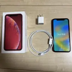 Apple iPhone XR PRODUCT(RED)本体　レッド　64GB