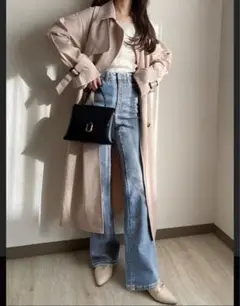 grlフレアデニムパンツ