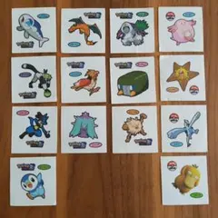 ポケモンパンシール 14枚