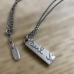 ポールスミスPaul Smith Carving Logo ネックレスのサムネイル