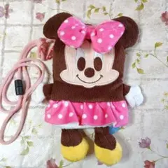 ミニーマウス ぬいぐるみポーチポシェット
