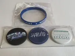 TREASURE ハルト 缶バッジ セット HELLO 京セラ ラバーブレス