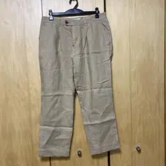 未使用美品URBAN RESEARCH リネンパンツ　ベージュ