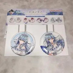 ホロライブ１番くじ　缶バッジ賞　雪花ラミィ