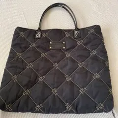 Fauchon キルティングバッグ 黒