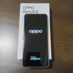 OPPO Reno9 A ナイトブラック おサイフ未使用 SIMフリー - メルカリ