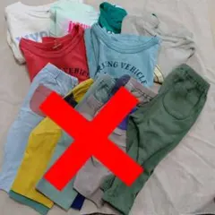 保育園　夏服　男の子　まとめ売り　90cm　Tシャツのみ