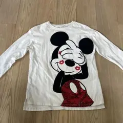 ZARA KIDS ミッキーマウス長袖Tシャツ