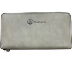 Huabups グレー 長財布