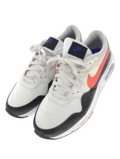 Nike エアマックス　スニーカー ホワイト/オレンジ　紐なし