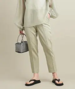 BEAUTY&YOUTH UNITEDARROWS キュプラサテンイージーパンツ