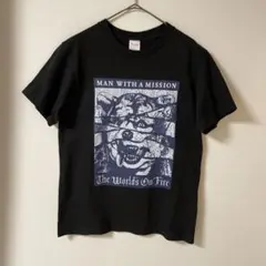 新品未開封　MAN WITH A MISSION ライブグッズTシャツ　Lサイズ マンウィズアミッションTシャツ/Lサイズ MAN WITH A MISSION