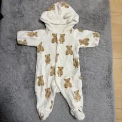 【極美品】カバーオール　ボディースーツ　ベビー　50〜60サイズ　アウター