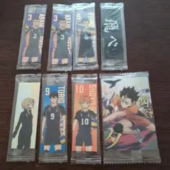 ハイキュー!! キャラクターシール 7枚+おまけ