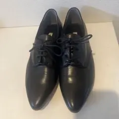 Diana ブラック レースアップシューズ　24.5cm ダイアナ