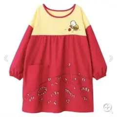 保育士　りんごかもしれない　スモック　割烹着　エプロン