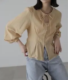 【新品】FREE'S MART ドビーストライプチュニックシャツ