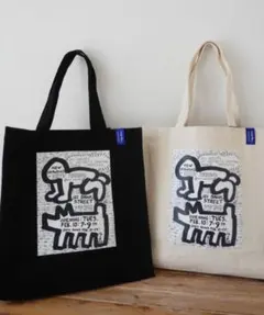 Keith Haring 公式アイテム　トートバッグ 新品のサムネイル