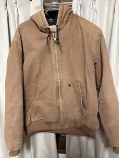 T*読様 Carhartt ダック地 アクティブジャケット ブラウン - メルカリ