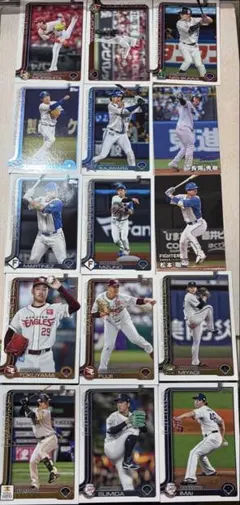 プロ野球選手カード 15枚セット