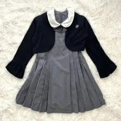 【美品】anyFAM キッズ フォーマル 130 女の子 入学式 卒園式 発表会